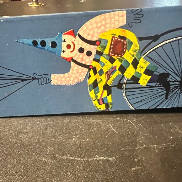 Circus Dancing Clown Vtg Music Box Small World song Taiwan R.O.C. animated show - Picture 11 of 16